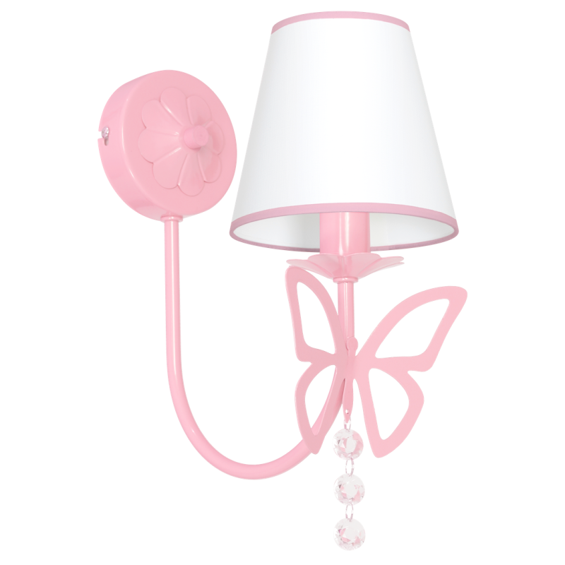 CHARLOTTE PINK Wall Lamp 1xE14 CHARLOTTE PINK Wall Lamp 1xE14
