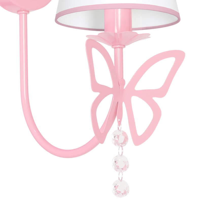 CHARLOTTE PINK Wall Lamp 1xE14 CHARLOTTE PINK Wall Lamp 1xE14