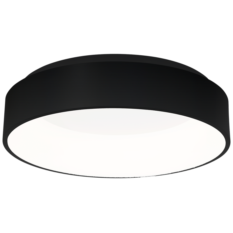 Plafon OHIO BLACK 40W LED 3000K-4000K Ø450mm Plafon OHIO BLACK 40W LED 3000K-4000K Ø450mm