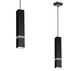 VIDAR BLACK Pendant Lamp 1xGU10