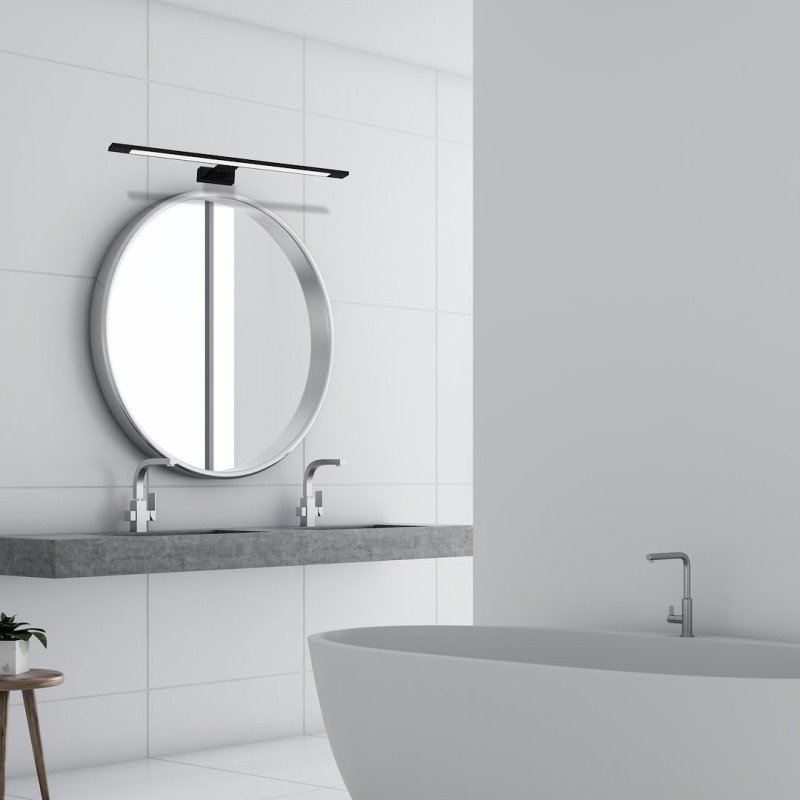 SHINE BLACK Wall Lamp 60cm 12W LED SHINE BLACK Wall Lamp 60cm 12W LED