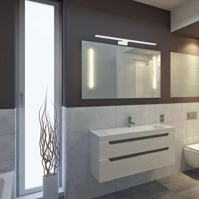 Aplique Shine 60cm 12W LED Blanco Aplique Shine 60cm 12W LED Blanco