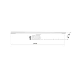 Kinkiet Shine 60cm 12W LED Biały Kinkiet Shine 60cm 12W LED Biały