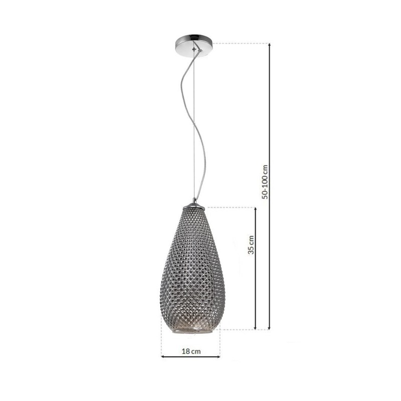 Lampa wisząca PETRA 1xE27 Lampa wisząca PETRA 1xE27