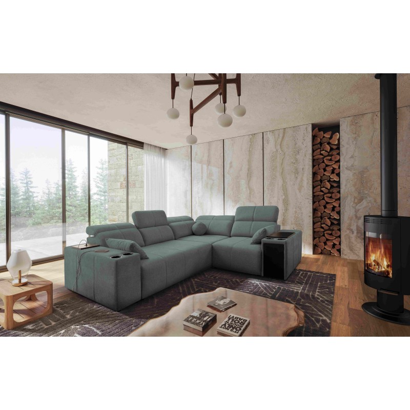 Ecksofa Milano II mit Schlaffunktion – Gewebe, Verita 88 Verita 09 Ecksofa Milano II mit Schlaffunktion – Gewebe, Verita 88 Verita 09