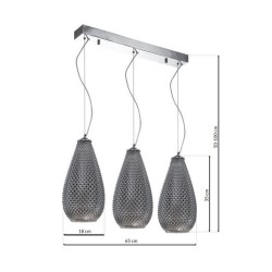 Lampa wisząca PETRA 3xE27 Lampa wisząca PETRA 3xE27