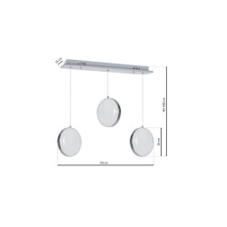 Lampa wisząca LIRA 27W LED Lampa wisząca LIRA 27W LED
