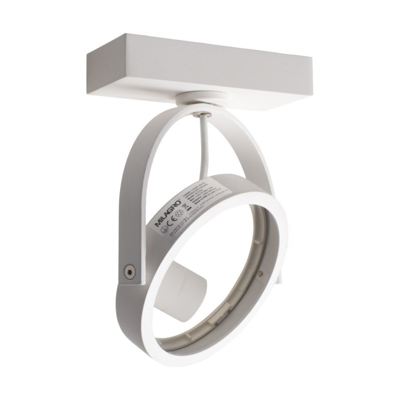 Lugar White Surface-Mounted Fixture 1xAR111 GU10 Lugar White Surface-Mounted Fixture 1xAR111 GU10