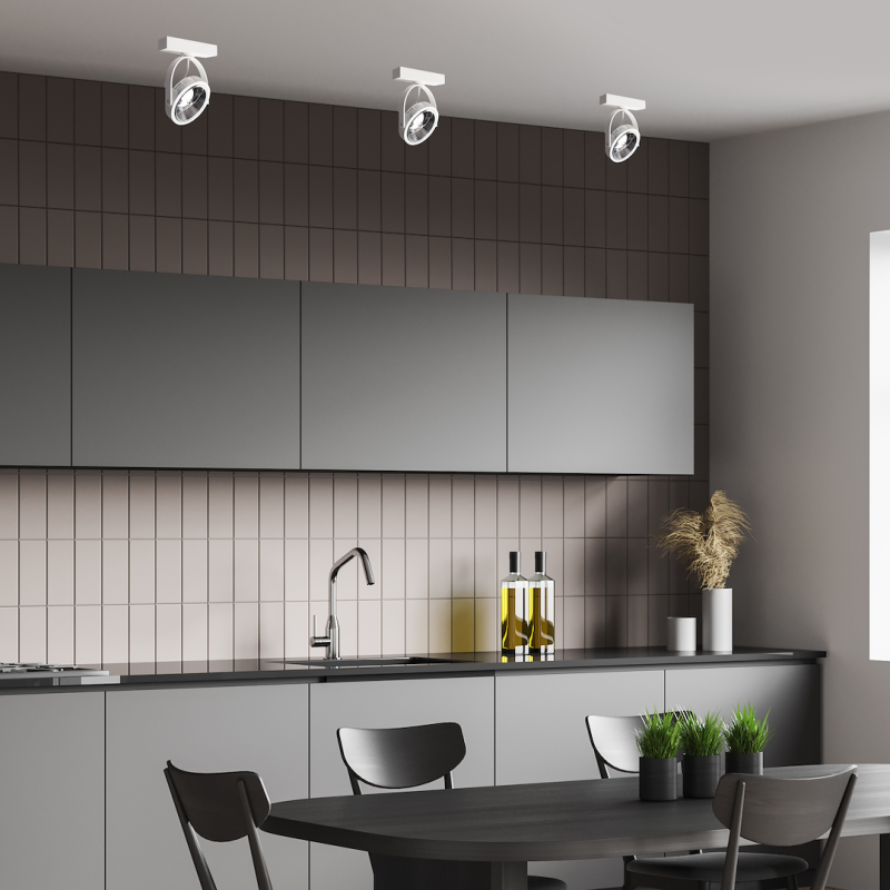 Lugar White Surface-Mounted Fixture 1xAR111 GU10 Lugar White Surface-Mounted Fixture 1xAR111 GU10