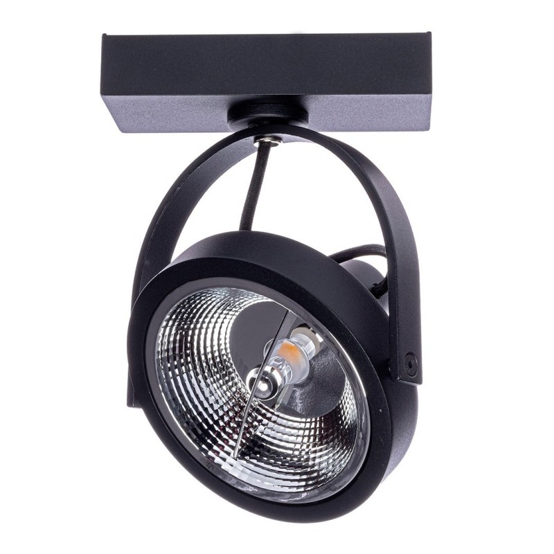 Lugar Black surface-mounted fixture 1xAR111 GU10 Lugar Black surface-mounted fixture 1xAR111 GU10