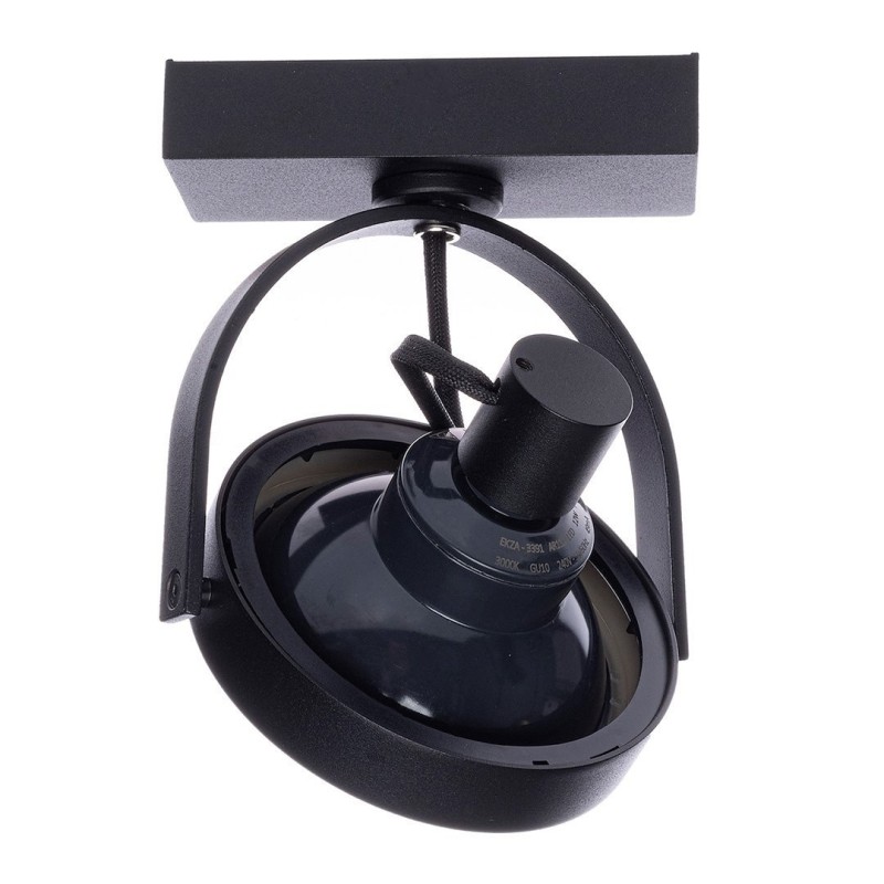 Lugar Black surface-mounted fixture 1xAR111 GU10 Lugar Black surface-mounted fixture 1xAR111 GU10
