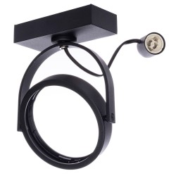 Lugar Black surface-mounted fixture 1xAR111 GU10 Lugar Black surface-mounted fixture 1xAR111 GU10