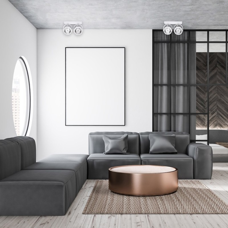 Oberflächenmontage Lugar Weiß 2xAR111 GU10 Oberflächenmontage Lugar Weiß 2xAR111 GU10