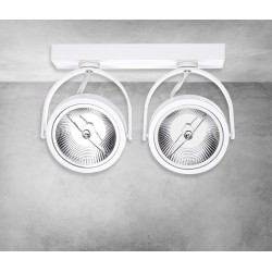 Surface-mounted fixture Lugar White 2xAR111 GU10 Surface-mounted fixture Lugar White 2xAR111 GU10