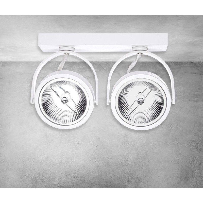 Surface-mounted fixture Lugar White 2xAR111 GU10 Surface-mounted fixture Lugar White 2xAR111 GU10