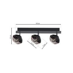 LOGAN Ceiling Lamp 3xE14 LOGAN Ceiling Lamp 3xE14