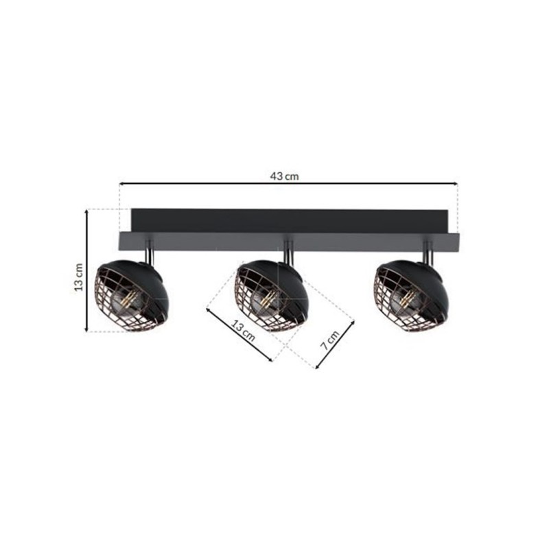 LOGAN Ceiling Lamp 3xE14 LOGAN Ceiling Lamp 3xE14