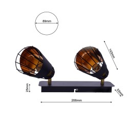 Ceiling lamp RICK 2xE14 Ceiling lamp RICK 2xE14