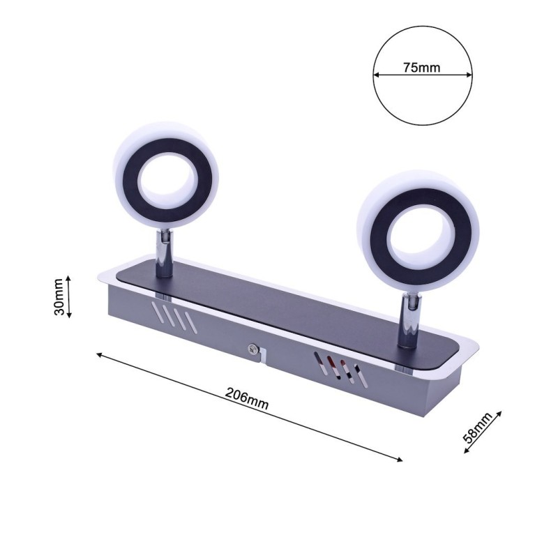 SOLE 10W LED ceiling lamp SOLE 10W LED ceiling lamp