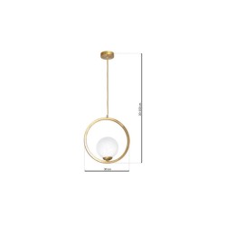 Lampa wisząca VIENNA 1xE14 Lampa wisząca VIENNA 1xE14