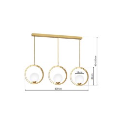 Lampa wisząca VIENNA 3xE14 Lampa wisząca VIENNA 3xE14