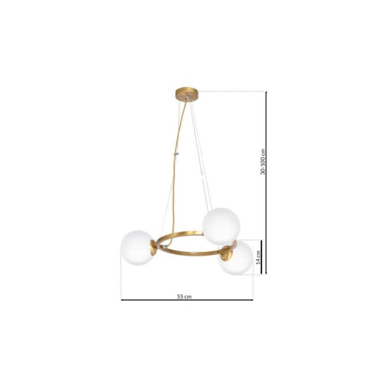 Lampa wisząca VIENNA 3xE14 Lampa wisząca VIENNA 3xE14