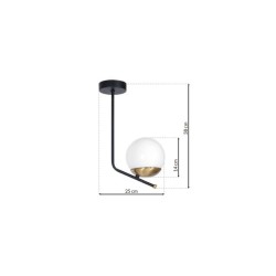 CARINA ceiling lamp 1xE14 CARINA ceiling lamp 1xE14