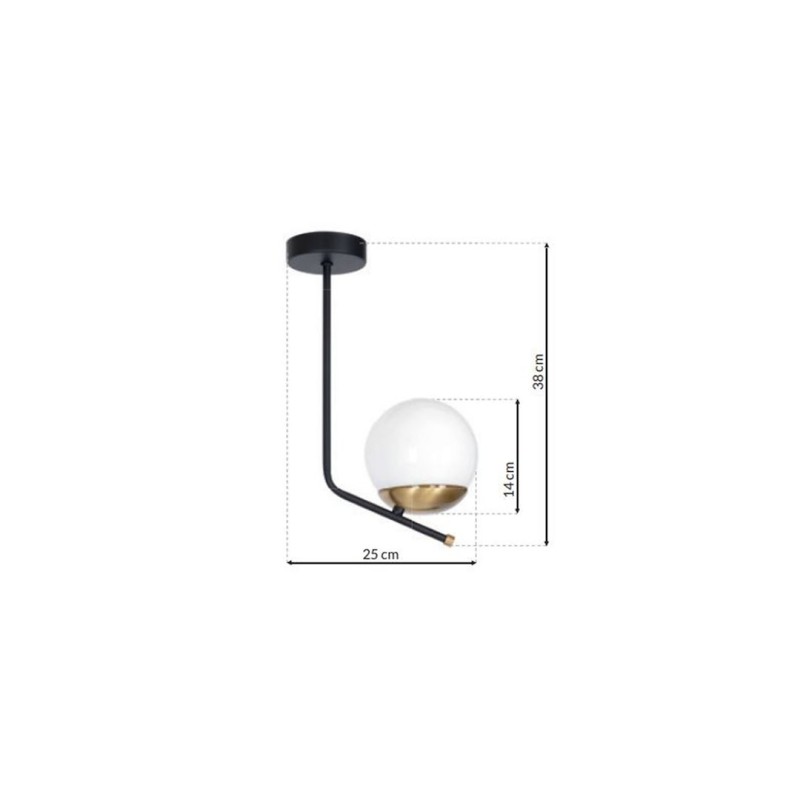 CARINA ceiling lamp 1xE14 CARINA ceiling lamp 1xE14