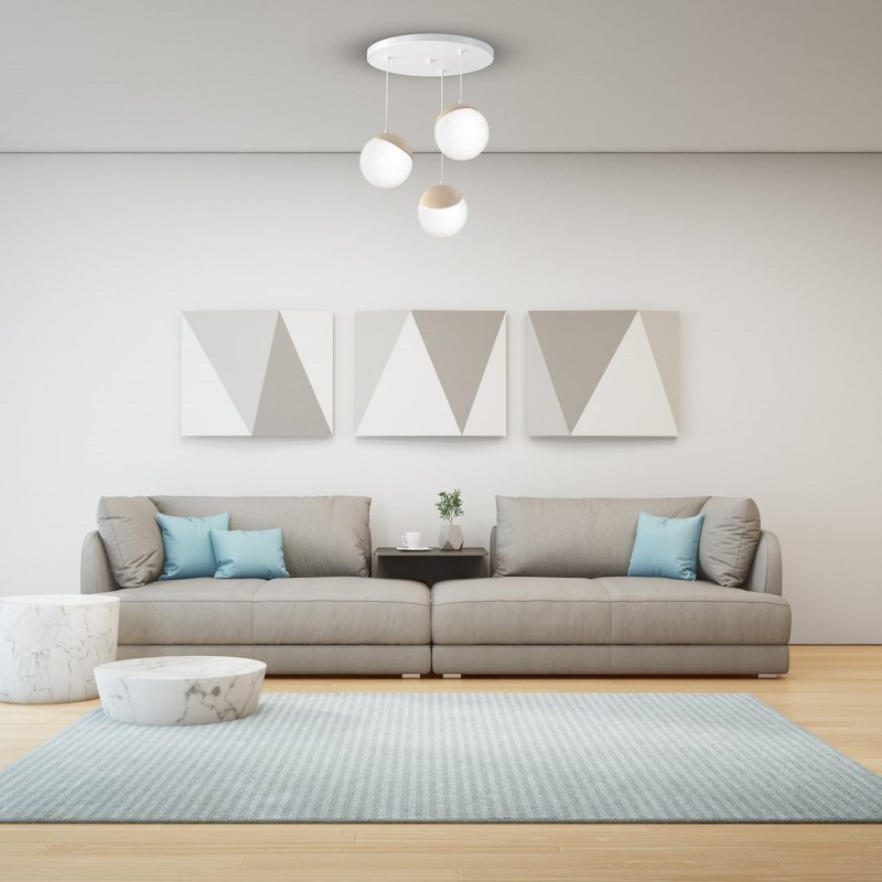 Lampa wisząca SFERA WOOD 3xE14 Lampa wisząca SFERA WOOD 3xE14
