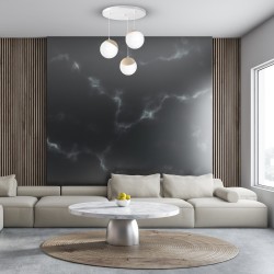 Lampa wisząca SFERA WOOD 3xE14 Lampa wisząca SFERA WOOD 3xE14