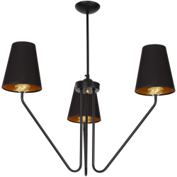 Żyrandol VICTORIA BLACK 3xE27 Żyrandol VICTORIA BLACK 3xE27