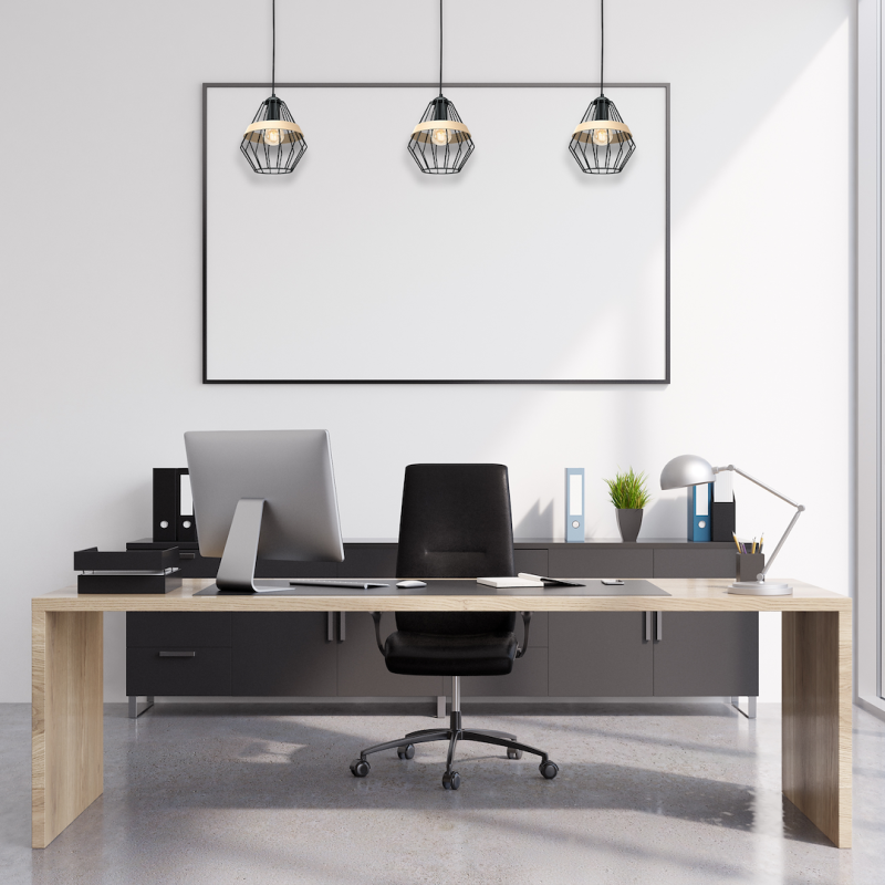 Lampa wisząca CLIFF BLACK 1xE27 Lampa wisząca CLIFF BLACK 1xE27