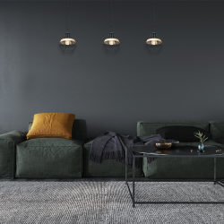 Lampa wisząca CLIFF BLACK 1xE27 Lampa wisząca CLIFF BLACK 1xE27