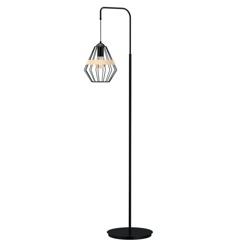 Lampa stojąca CLIFF BLACK 1xE27 Lampa stojąca CLIFF BLACK 1xE27