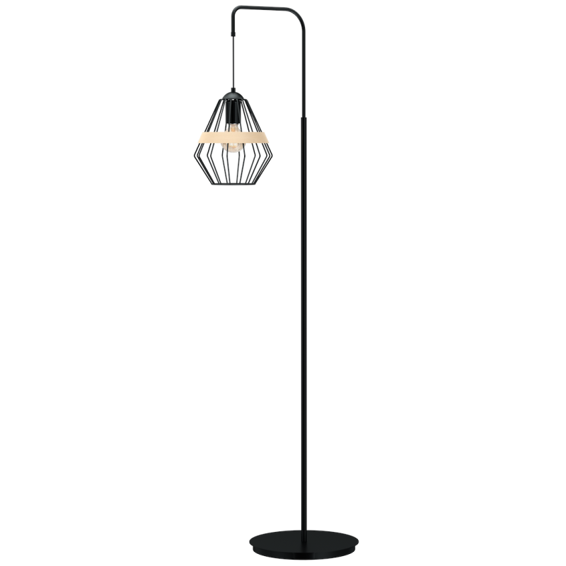 Lampa stojąca CLIFF BLACK 1xE27 Lampa stojąca CLIFF BLACK 1xE27