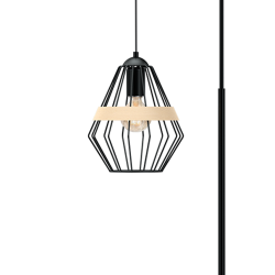 Lampa stojąca CLIFF BLACK 1xE27 Lampa stojąca CLIFF BLACK 1xE27