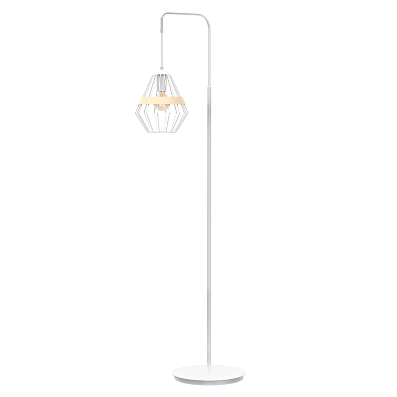 Lampa stojąca Cliff 1xE27 Biały Lampa stojąca Cliff 1xE27 Biały