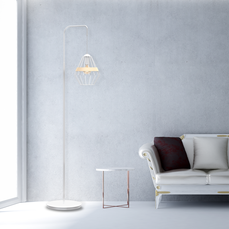 Lampa stojąca Cliff 1xE27 Biały Lampa stojąca Cliff 1xE27 Biały