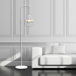 Lampa stojąca Cliff 1xE27 Biały Lampa stojąca Cliff 1xE27 Biały