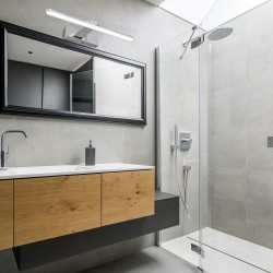 Aplique de pared SPLASH CHROME 40cm 8W LED Aplique de pared SPLASH CHROME 40cm 8W LED