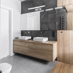 Aplique de pared SPLASH CHROME 40cm 8W LED Aplique de pared SPLASH CHROME 40cm 8W LED