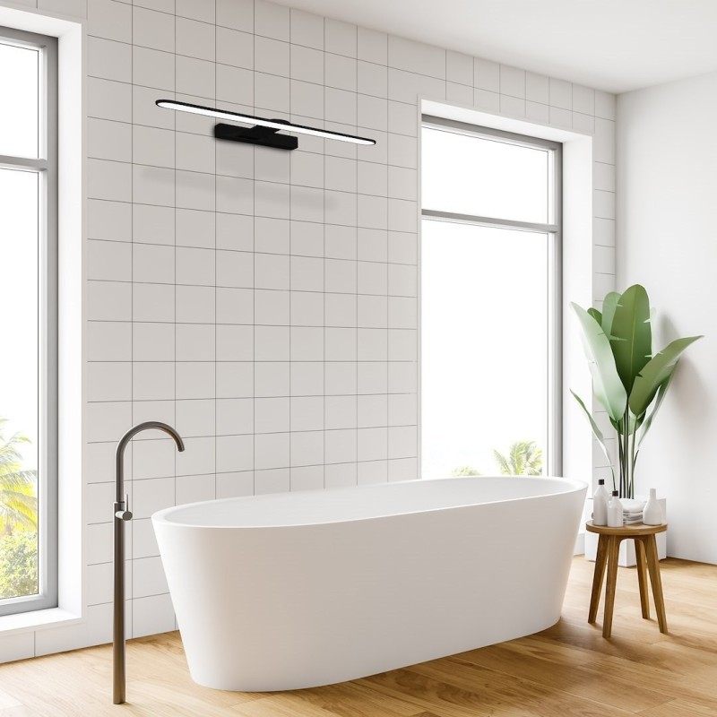 Kinkiet SPLASH BLACK 40cm 8W LED Kinkiet SPLASH BLACK 40cm 8W LED