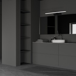 SPLASH BLACK Wall Lamp 40cm 8W LED SPLASH BLACK Wall Lamp 40cm 8W LED