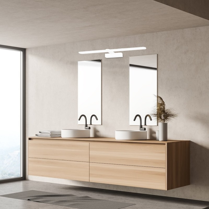 Kinkiet Splash 60cm 12W LED Biały Kinkiet Splash 60cm 12W LED Biały