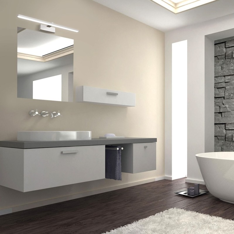 Kinkiet Splash 60cm 12W LED Biały Kinkiet Splash 60cm 12W LED Biały