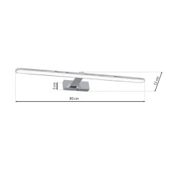 Kinkiet SPLASH CHROME 80cm 16W LED Kinkiet SPLASH CHROME 80cm 16W LED