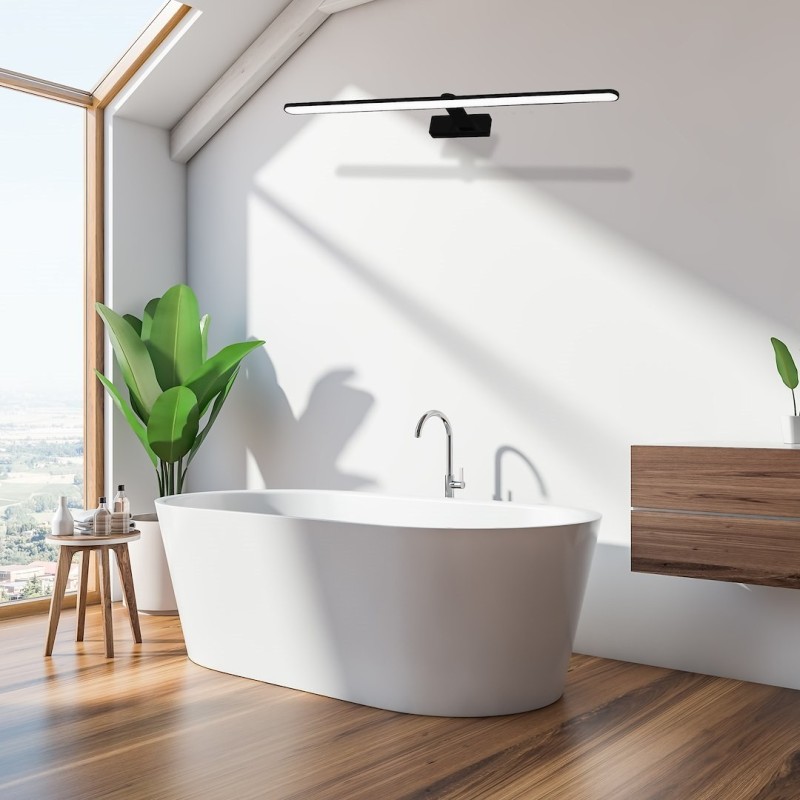 Kinkiet SPLASH BLACK 100cm 21W LED Kinkiet SPLASH BLACK 100cm 21W LED