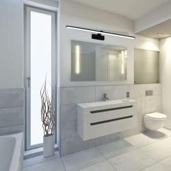 Wandleuchte SPLASH BLACK 100cm 21W LED Wandleuchte SPLASH BLACK 100cm 21W LED