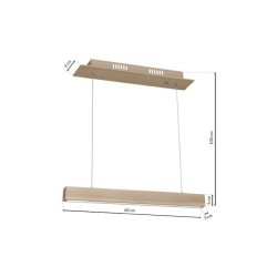 Lampa Wisząca TIMBER 12W LED Lampa Wisząca TIMBER 12W LED