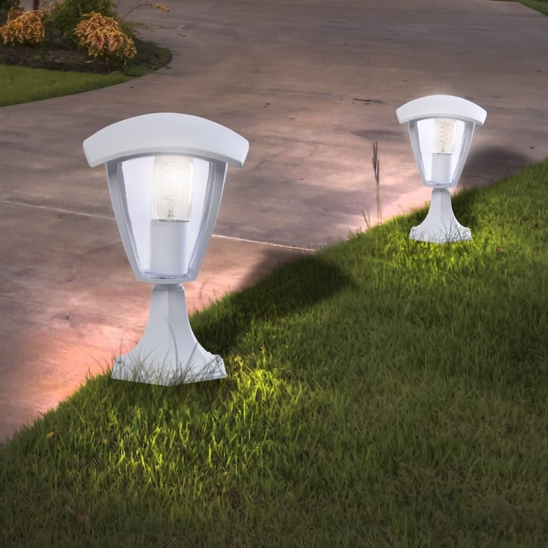 Lampa ogrodowa stojąca Fox 1xE27 Mała Biały Lampa ogrodowa stojąca Fox 1xE27 Mała Biały